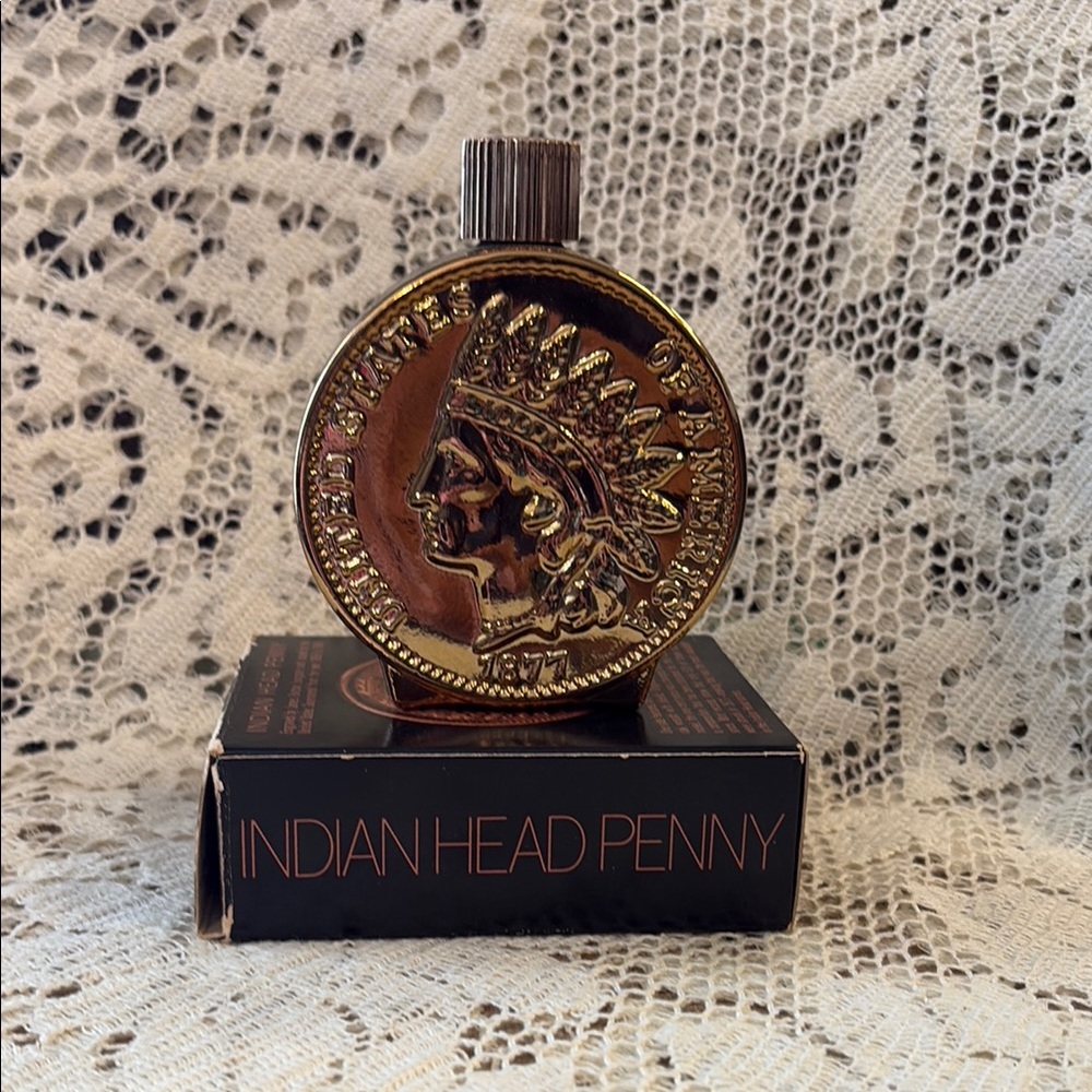 Vintage Avon Indian Head Penny Aftershave